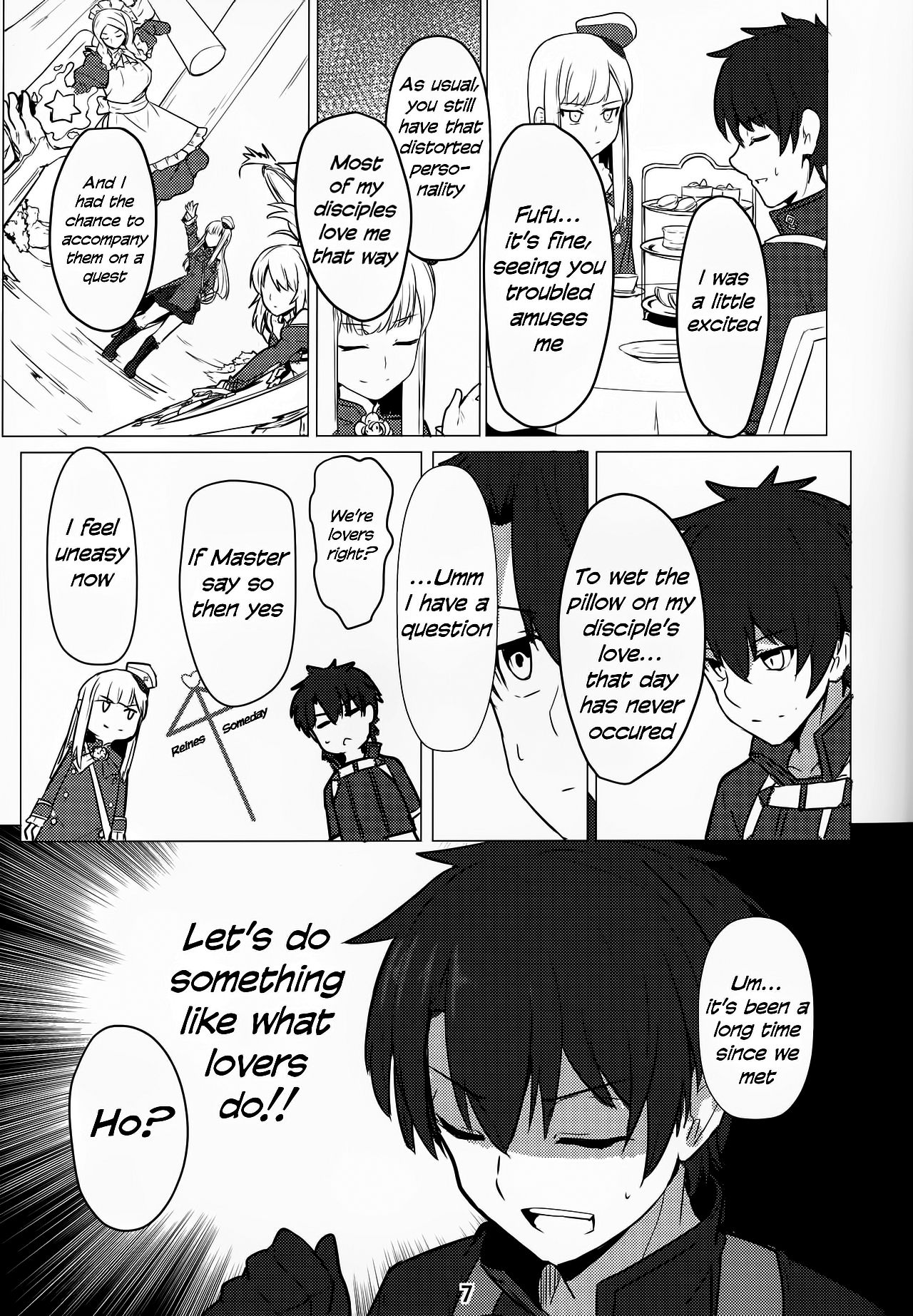 Lady Reines no Manadeshi - Lady Reines's favorite Disciples page 6 full
