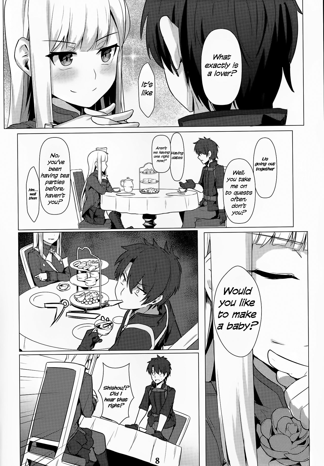 Lady Reines no Manadeshi - Lady Reines's favorite Disciples page 7 full