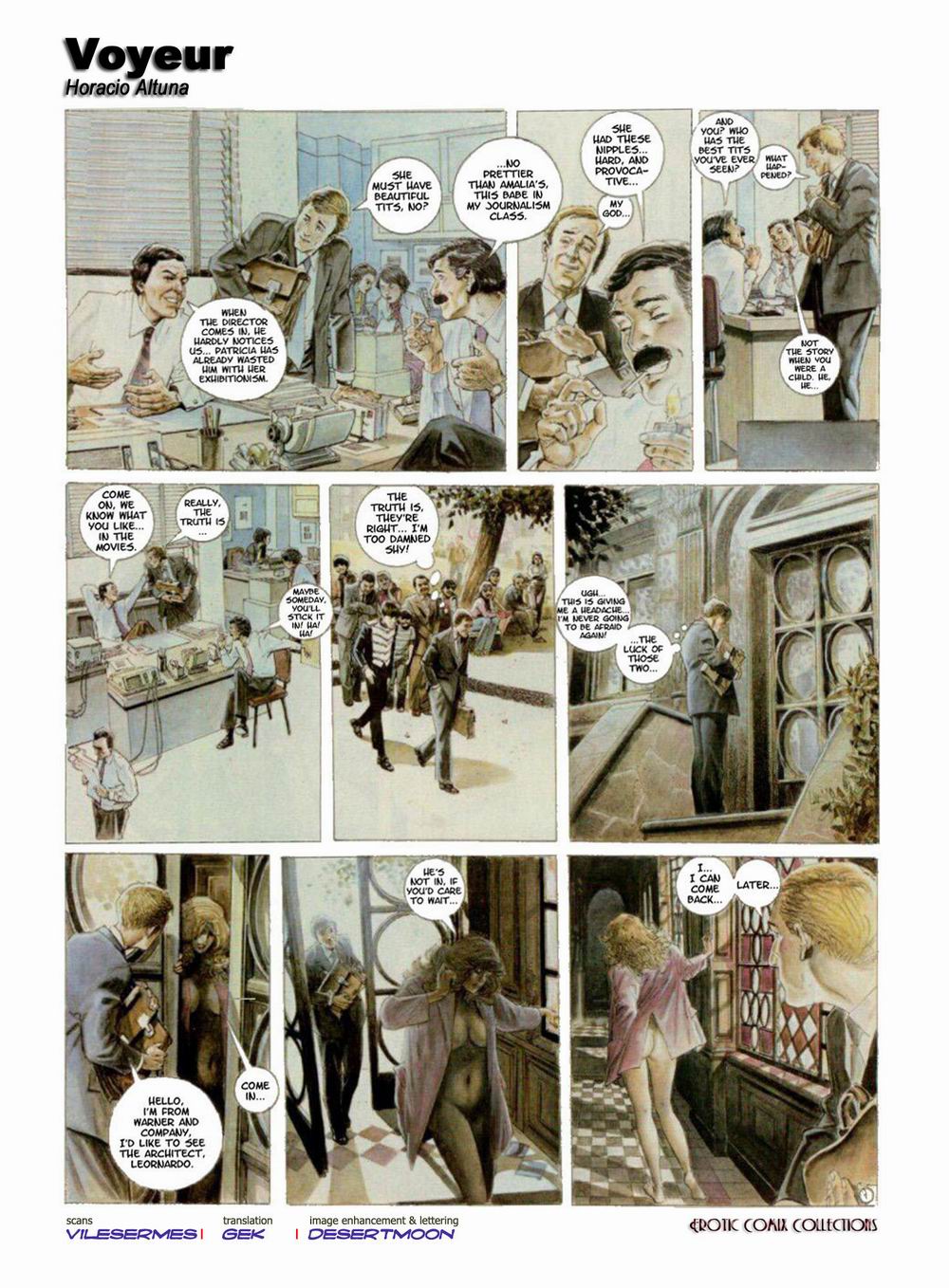 Voyeur page 1 full