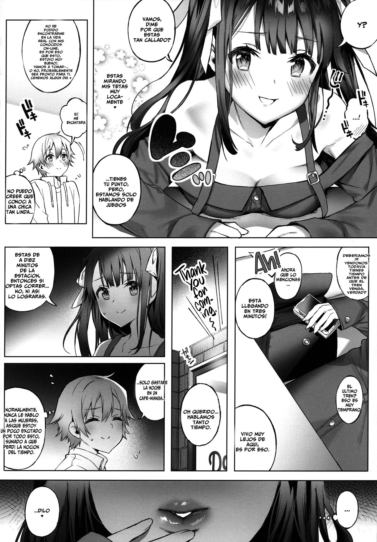 Off-Pako Onee-san wa Gaman ga Dekinai | The Girl I Met Online Can't Restrain Herself page 4 full