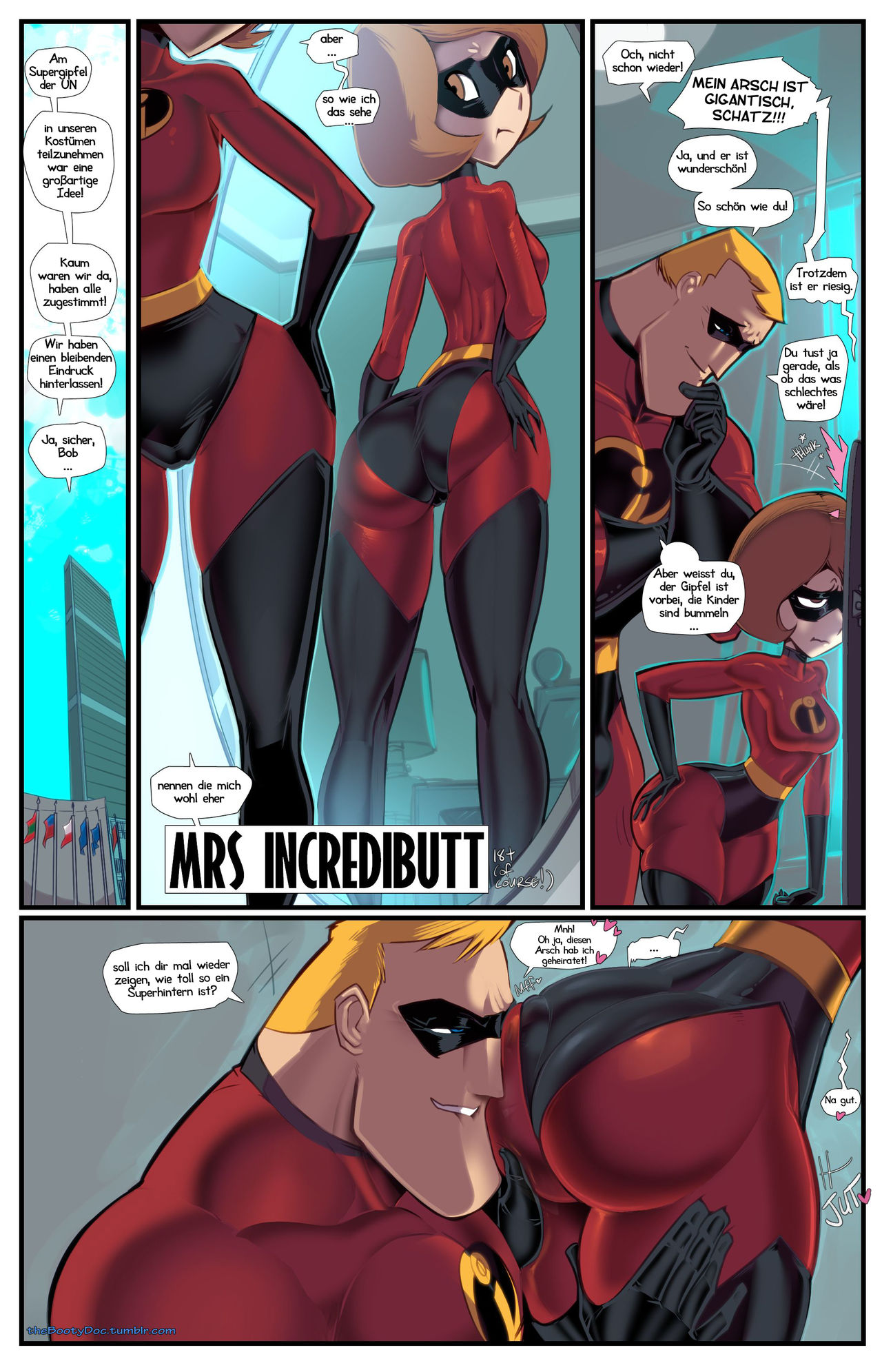 Mrs Incredibutt page 1 full