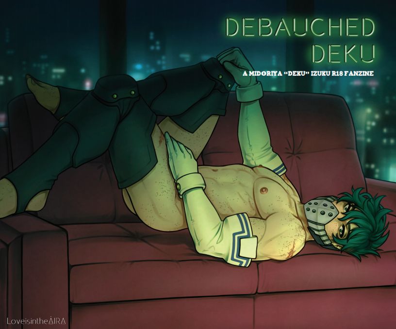 Debauched Deku: A Midoriya "Deku" Izuku R18 Fanzine page 1 full