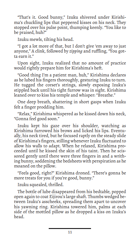 Debauched Deku: A Midoriya "Deku" Izuku R18 Fanzine page 11 full