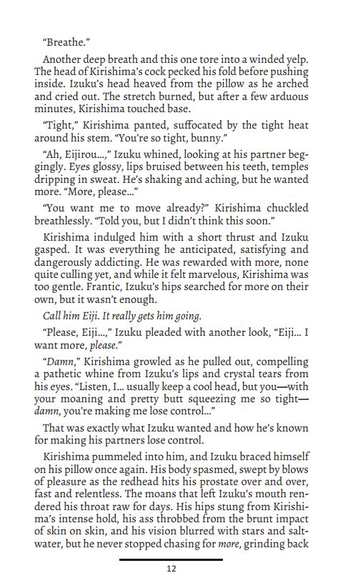 Debauched Deku: A Midoriya "Deku" Izuku R18 Fanzine page 12 full