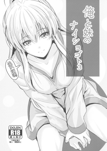 (COMIC1☆15) [Junk Box (Mutsuki)] Ore to Imouto no Naishogoto 3 Kouhen cover