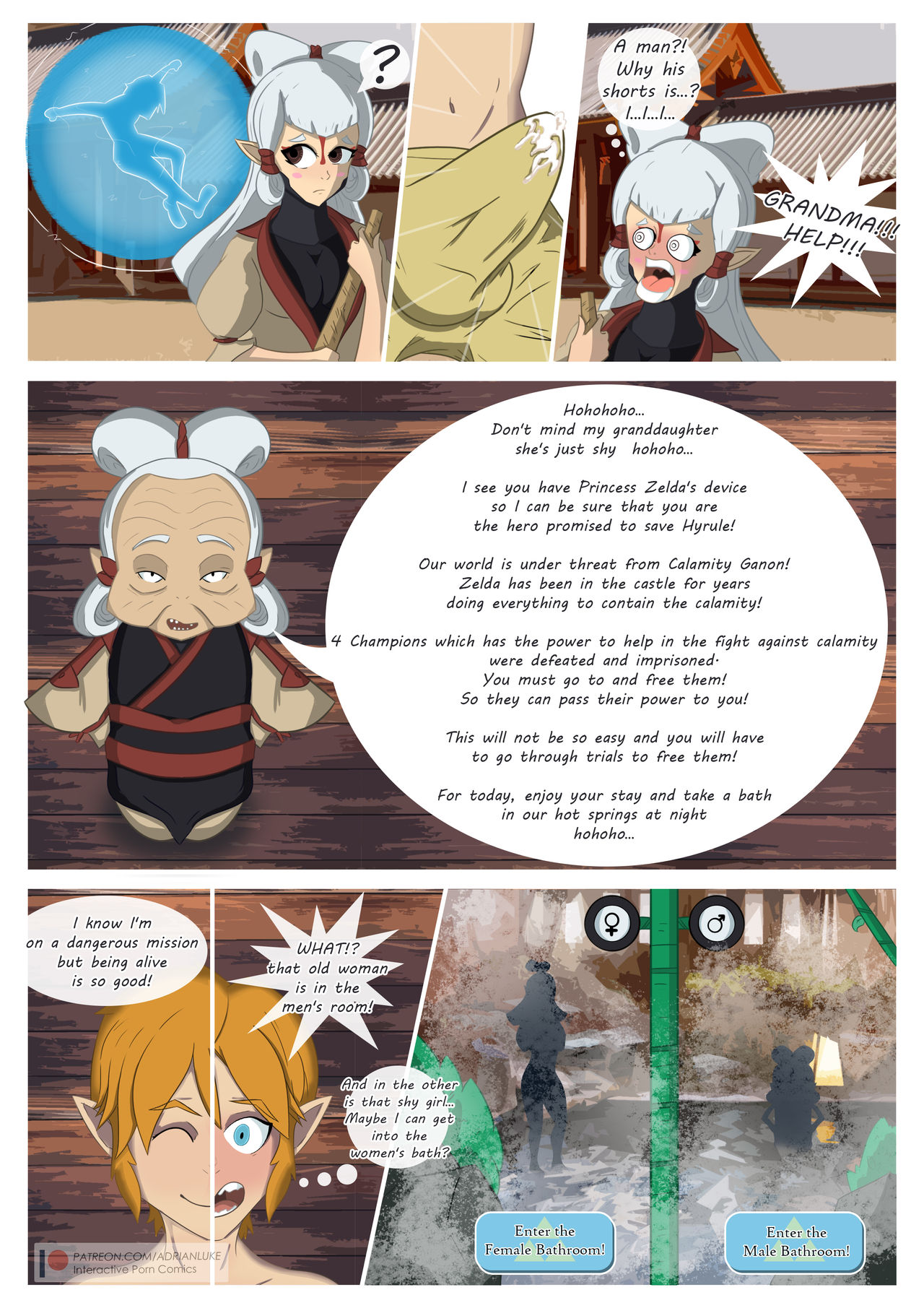 The Legend of Link page 3 full