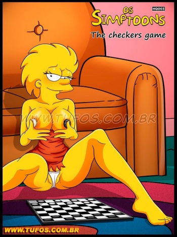 [Croc] Os Simptoons 003 - Jogando Damas - The Checkers Game (The Simpsons) [French] cover