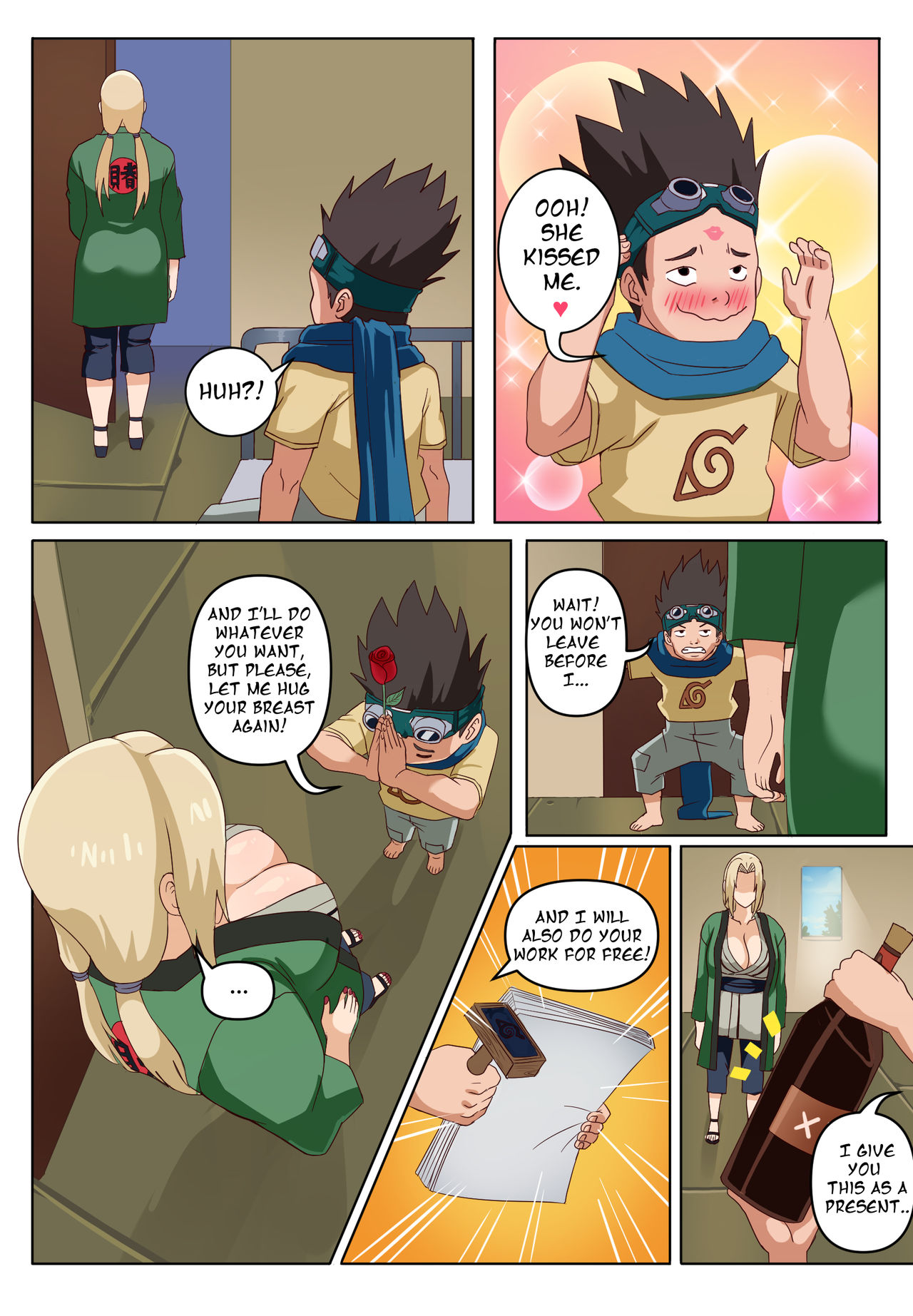 Pink Pawg-tsunade e konohamaru 10extras page 5 full