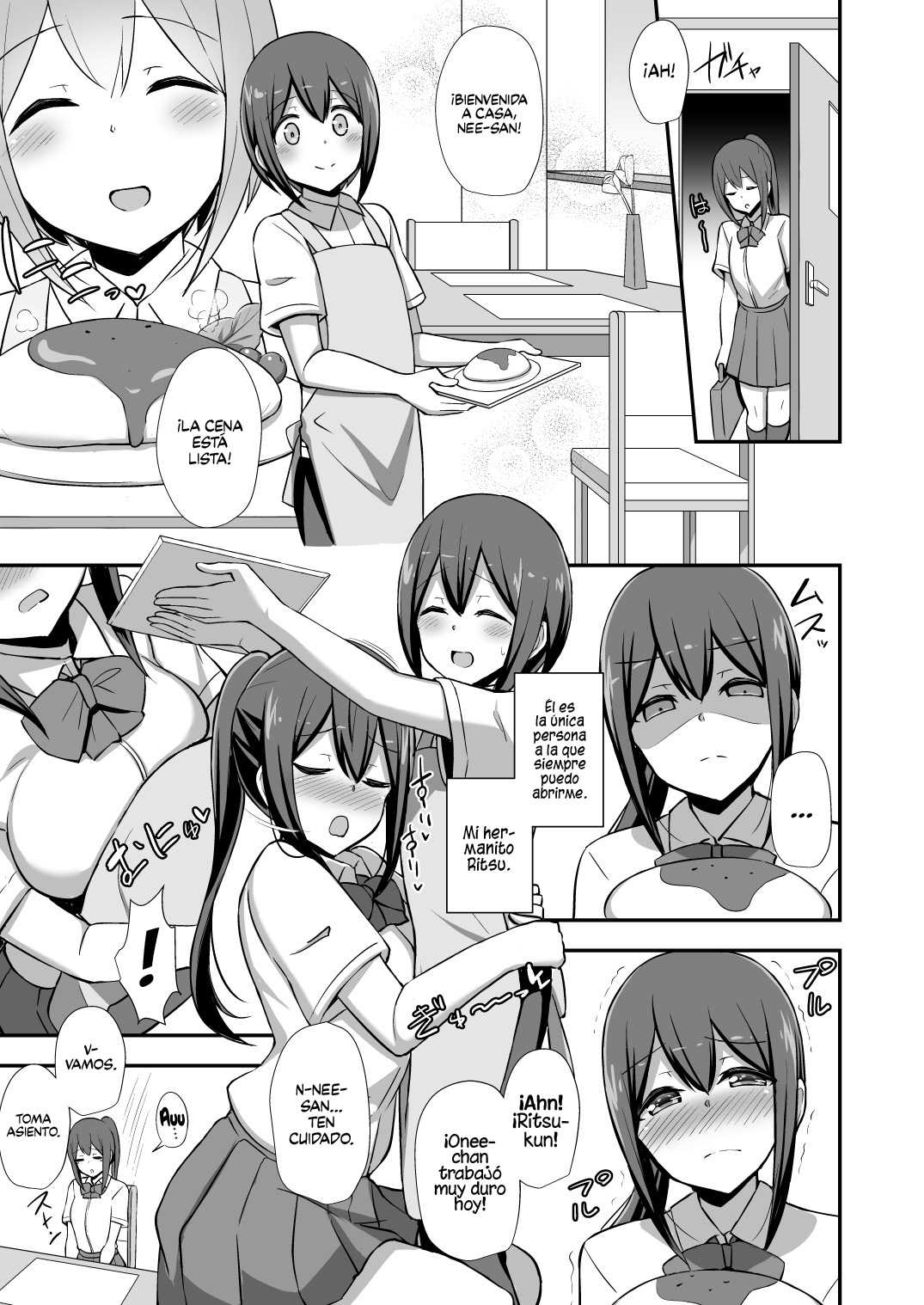 Fuuki no Haiboku -Dosukebe JK Gal Combi no Otouto Netori- | Caída de la moralidad -Hermano pequeño es robado por un dúo de obscenas estudiantes gyarus- page 4 full
