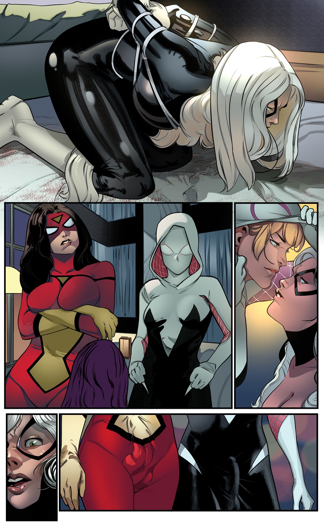 The Cat and the Spiders page 2 full