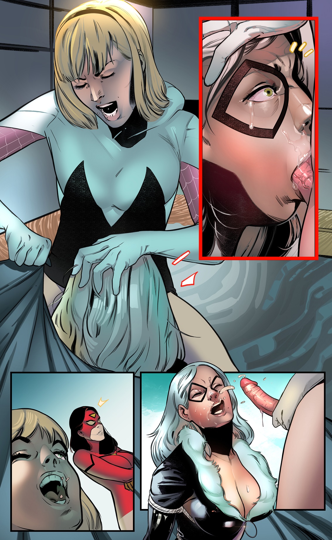 The Cat and the Spiders page 5 full