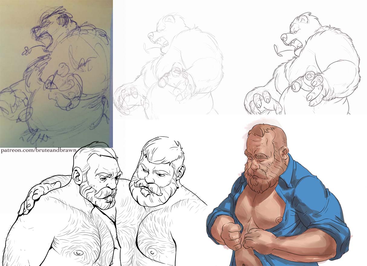 Bruteandbrawn Bara Human CG page 8 full
