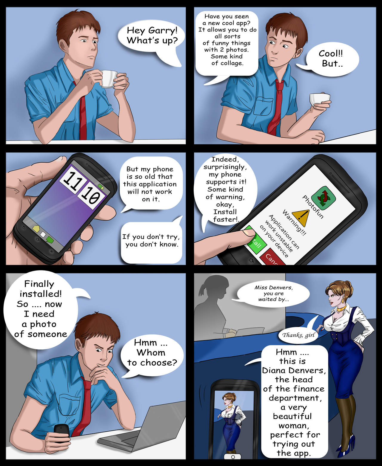 Broken App page 1 full