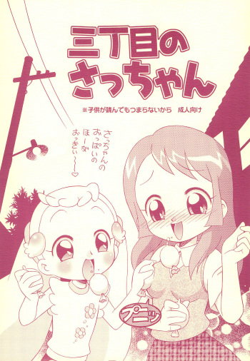 (C68) [TEAM PRINCESS (Ozuno)] Sanchoume no Sacchan (Ojamajo Doremi) cover