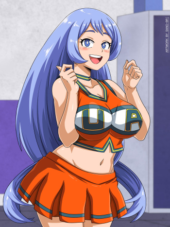 Nejire Hado (MHA) Cheerleader cover