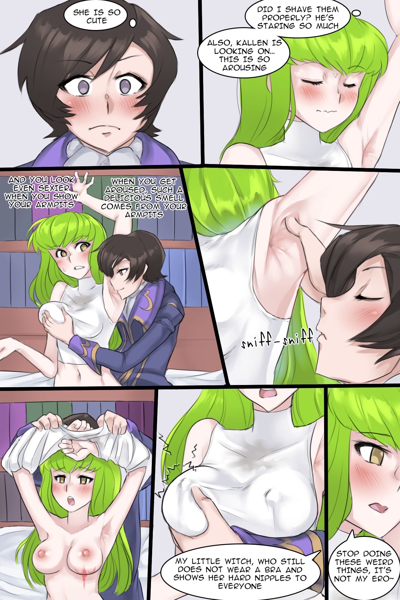 Code Geass BDSM comic page 11 full