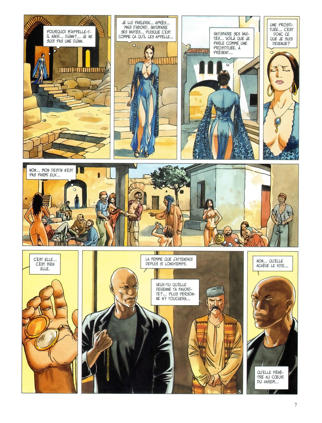 Djinn - T03 - Le Tatouage page 8 full