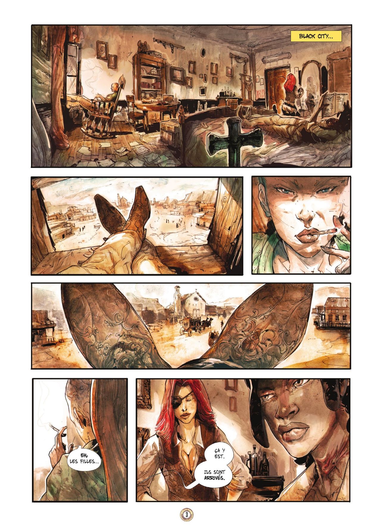 Les bêtes de Black City - 03 - Le feu de la vengeance page 5 full