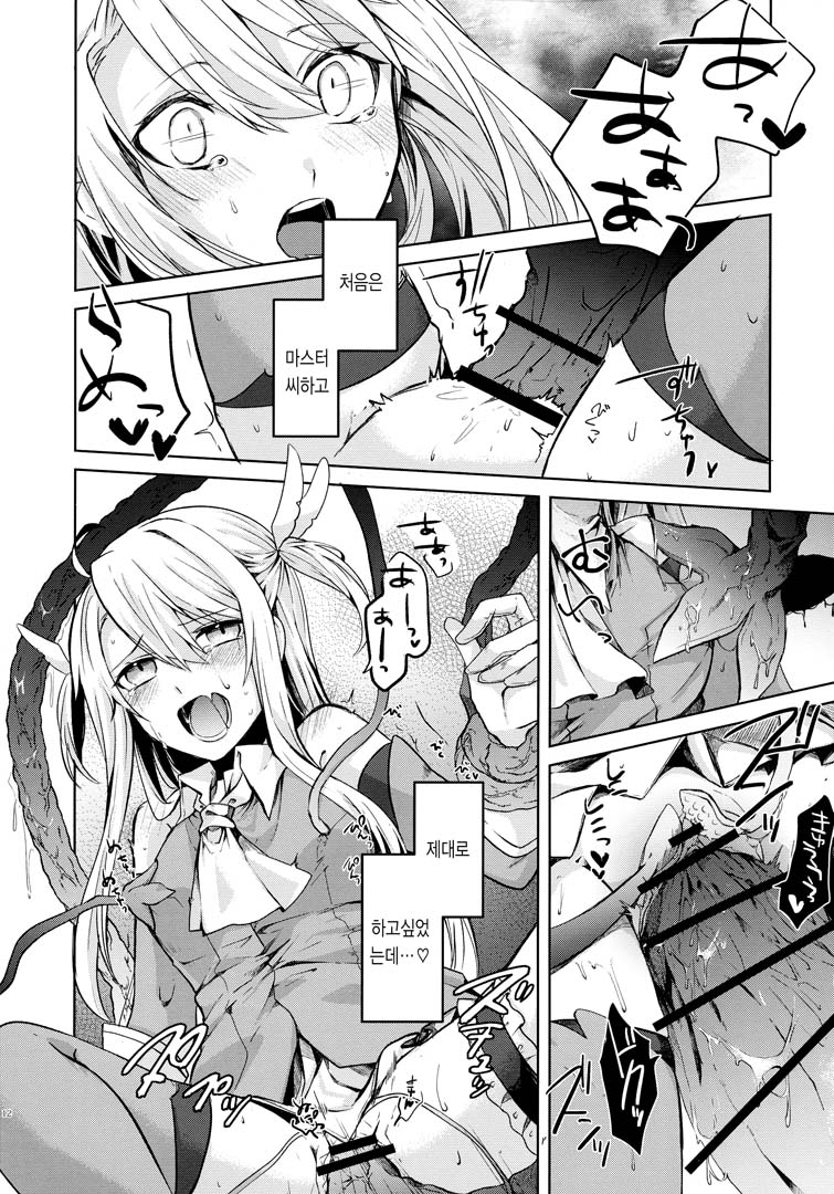 Illya-san! Shokushu to Hatsujou Sex shicha tte Kudasai! │이리야 씨! 촉수랑 발정섹스 해주세요! page 12 full