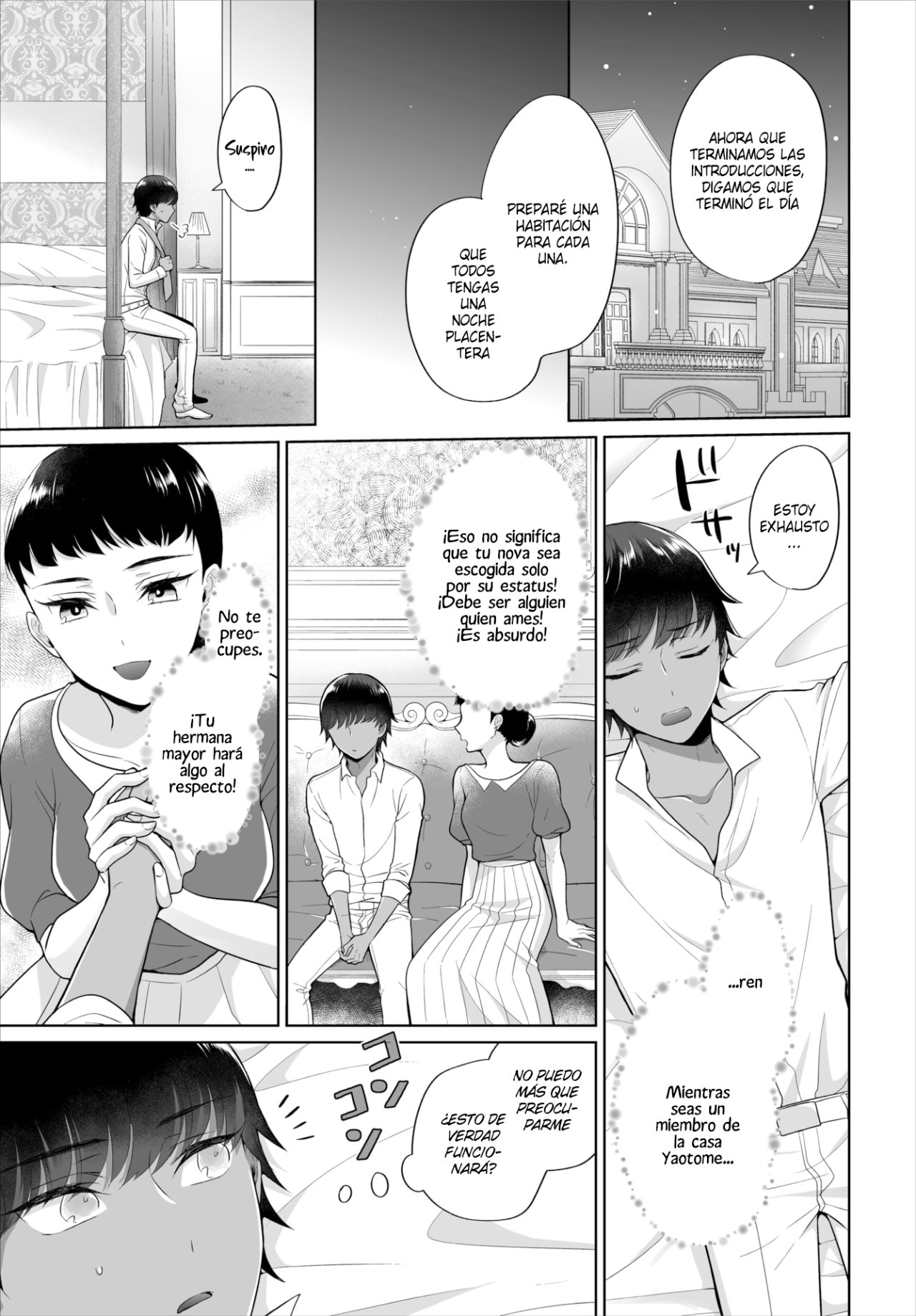 Seven Brides ~Ouji Soudatsu Kyuukon Survival~ Ch. 1 |  La Novia Real - Batalla Real 1 page 8 full
