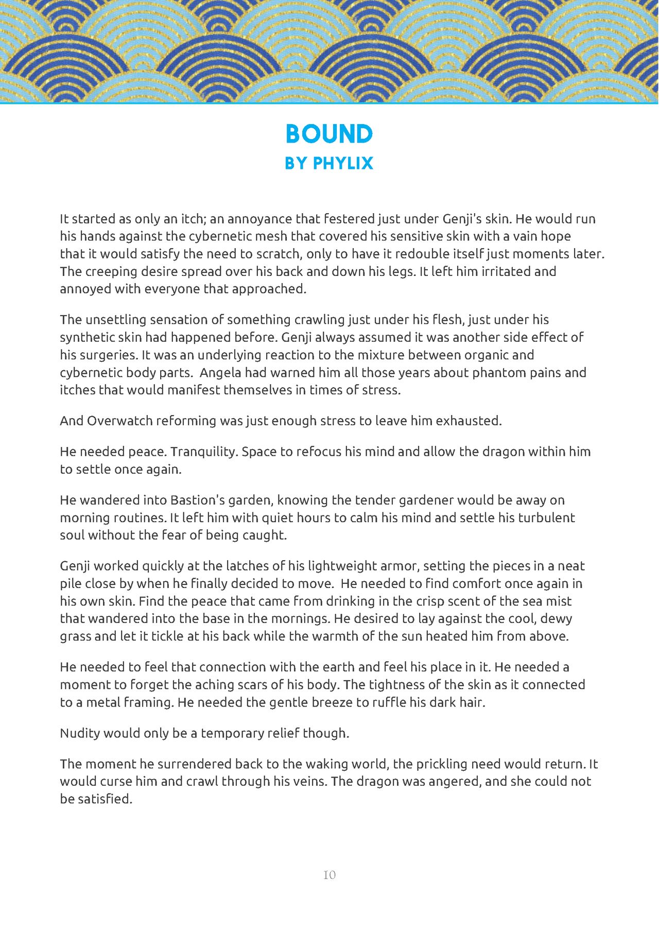 Redemption: A Genji-Hanzo Fanzine page 10 full