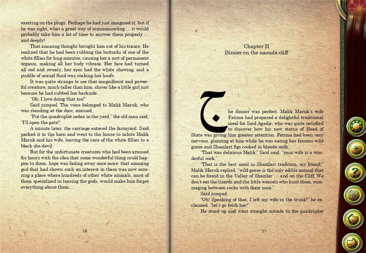 Reining in the White Fillie - Worlds of Dominations vol. III page 11 full