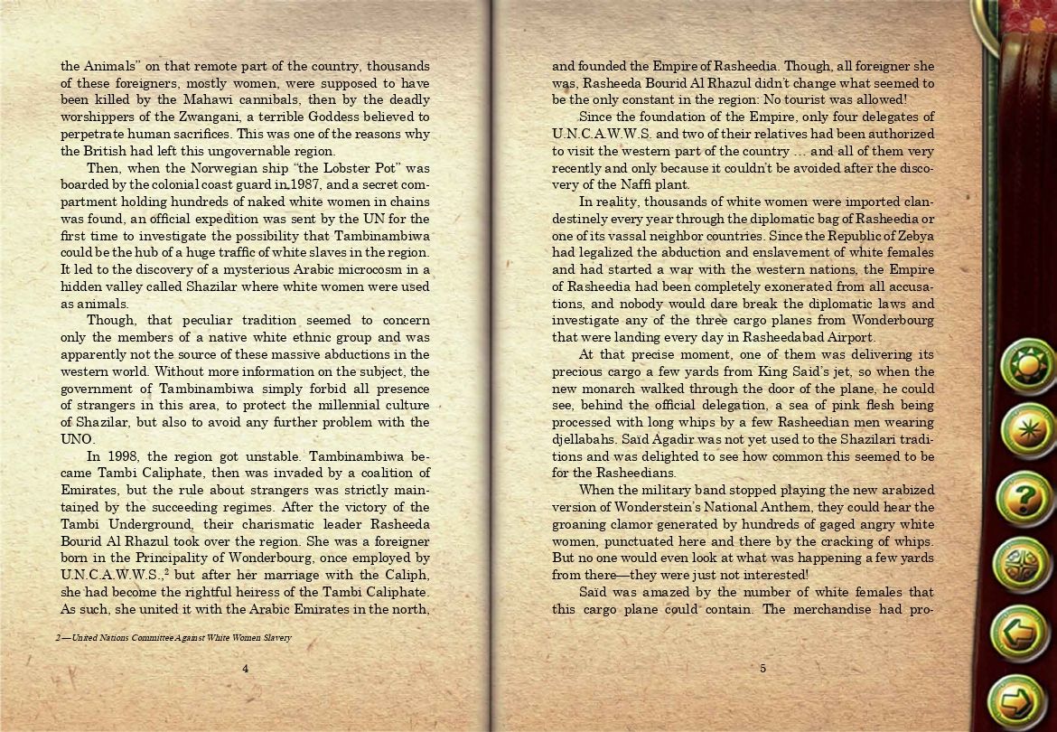 Reining in the White Fillie - Worlds of Dominations vol. III page 5 full