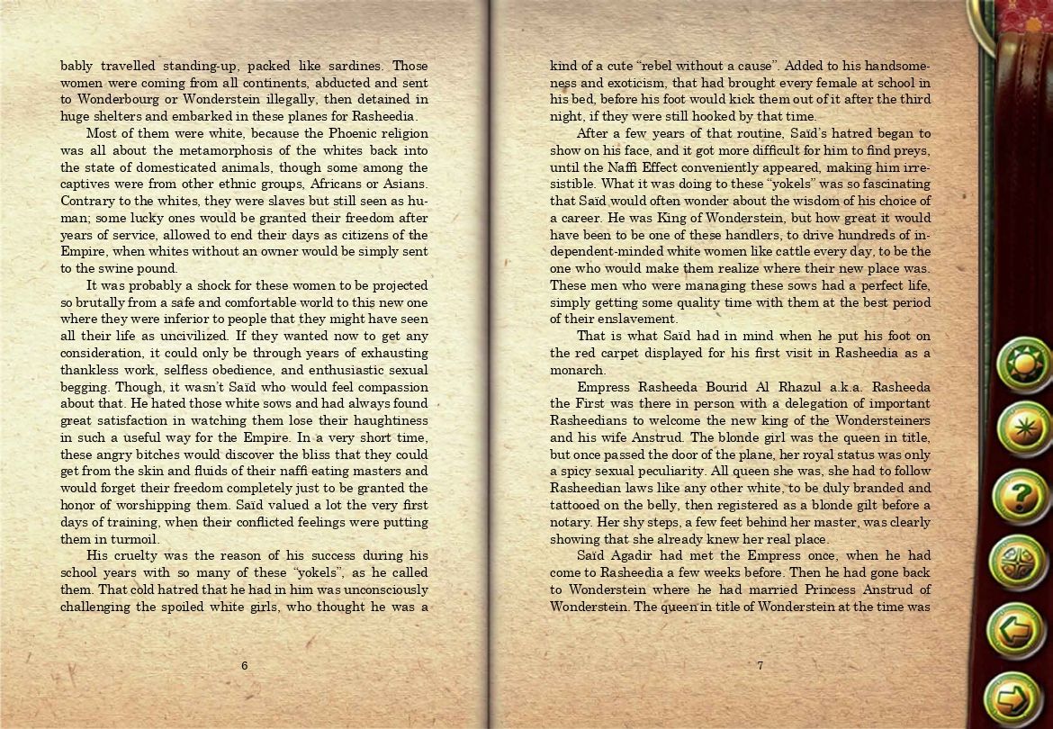 Reining in the White Fillie - Worlds of Dominations vol. III page 6 full