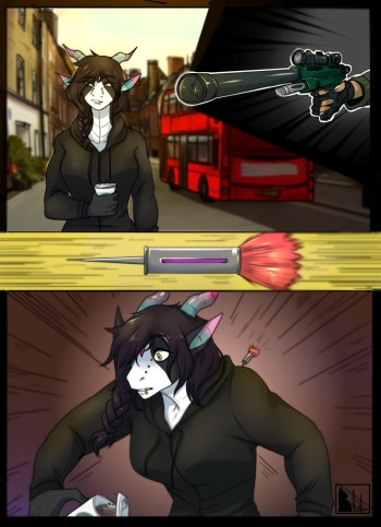 [BLUHcat] Commission Comic For Hexuza [Ongoing] cover