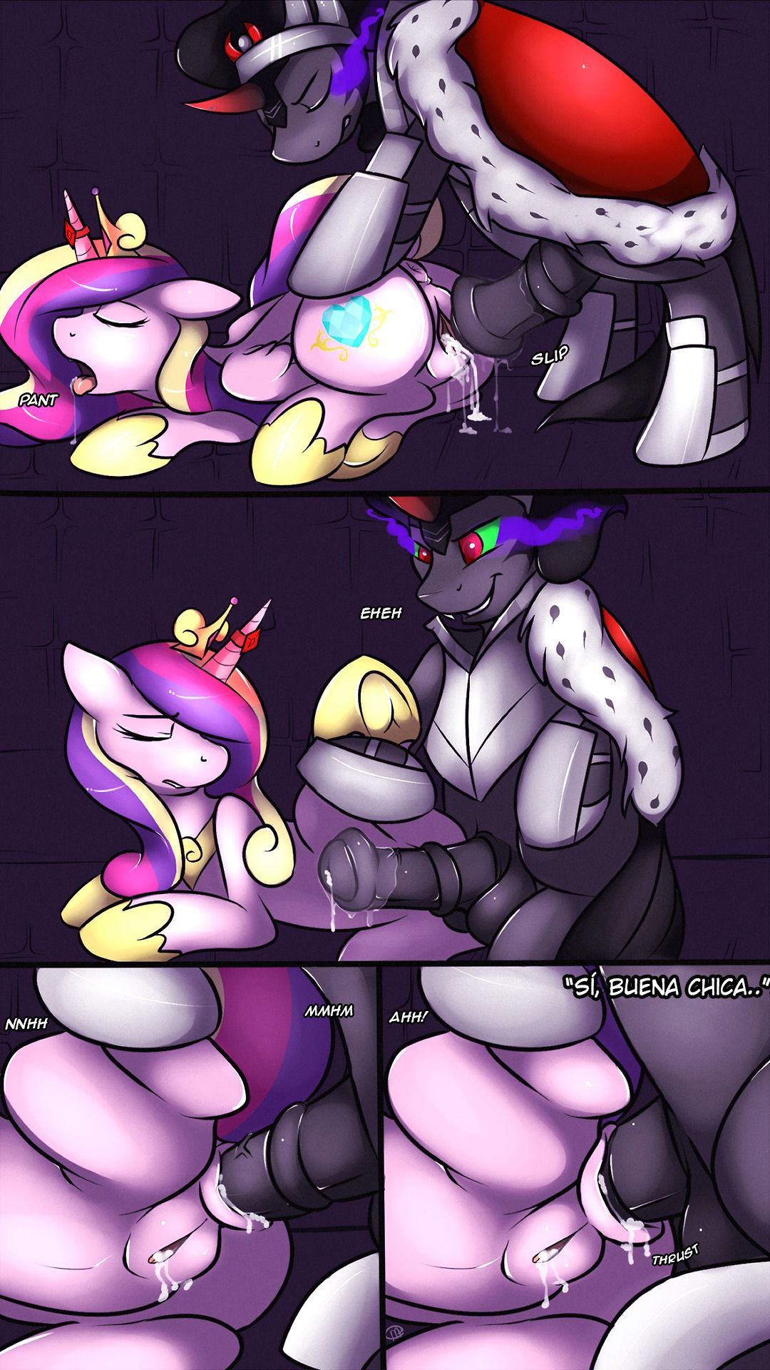 Cadance x Sombra  spanish page 5 full