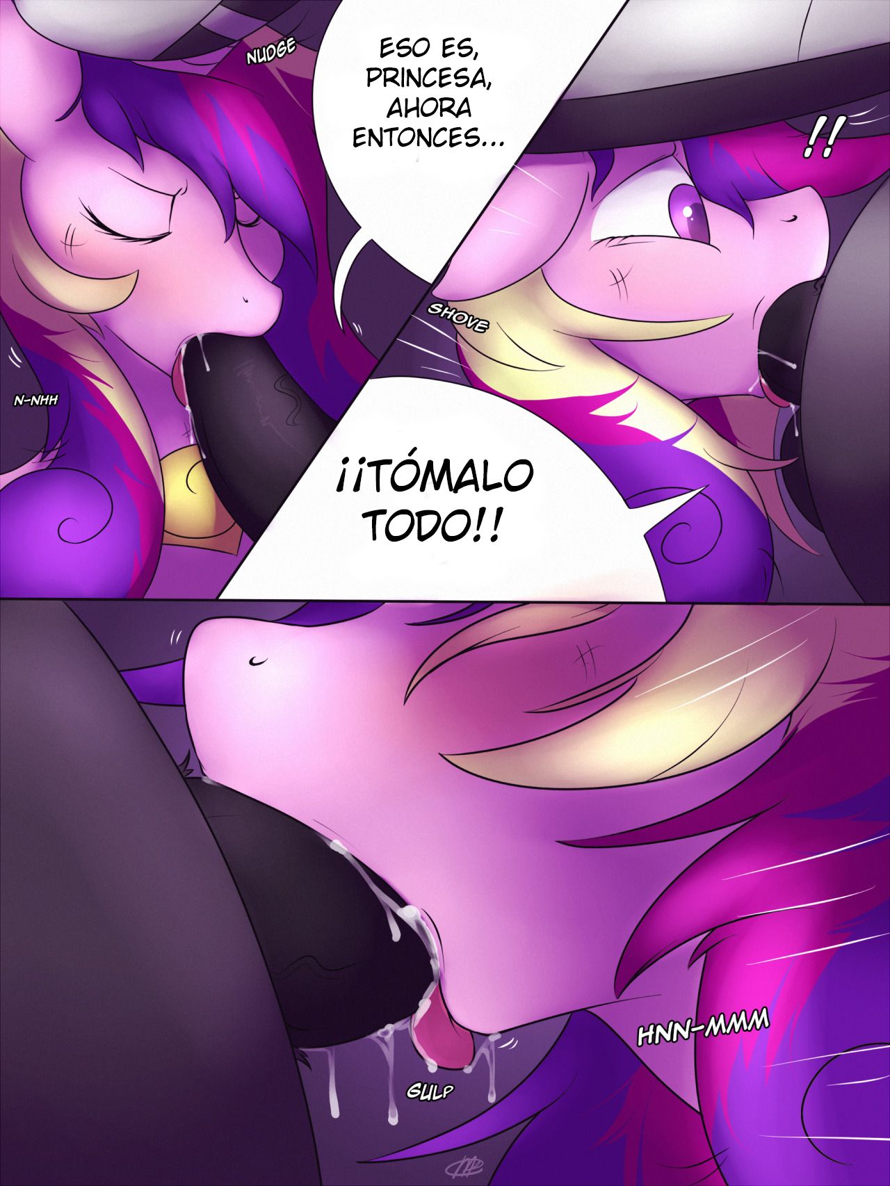Cadance x Sombra  spanish page 9 full