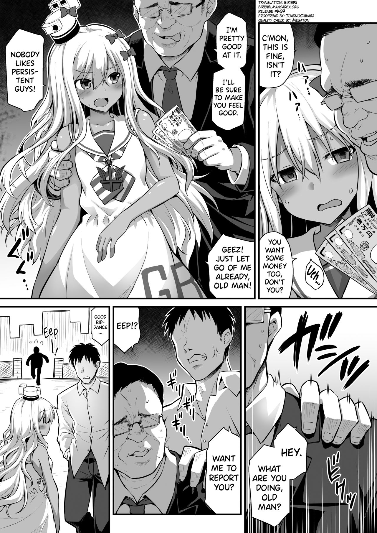 Kanmusu Chakunin Zenya - Grecale-chan no Mesugaki Joui Play page 3 full