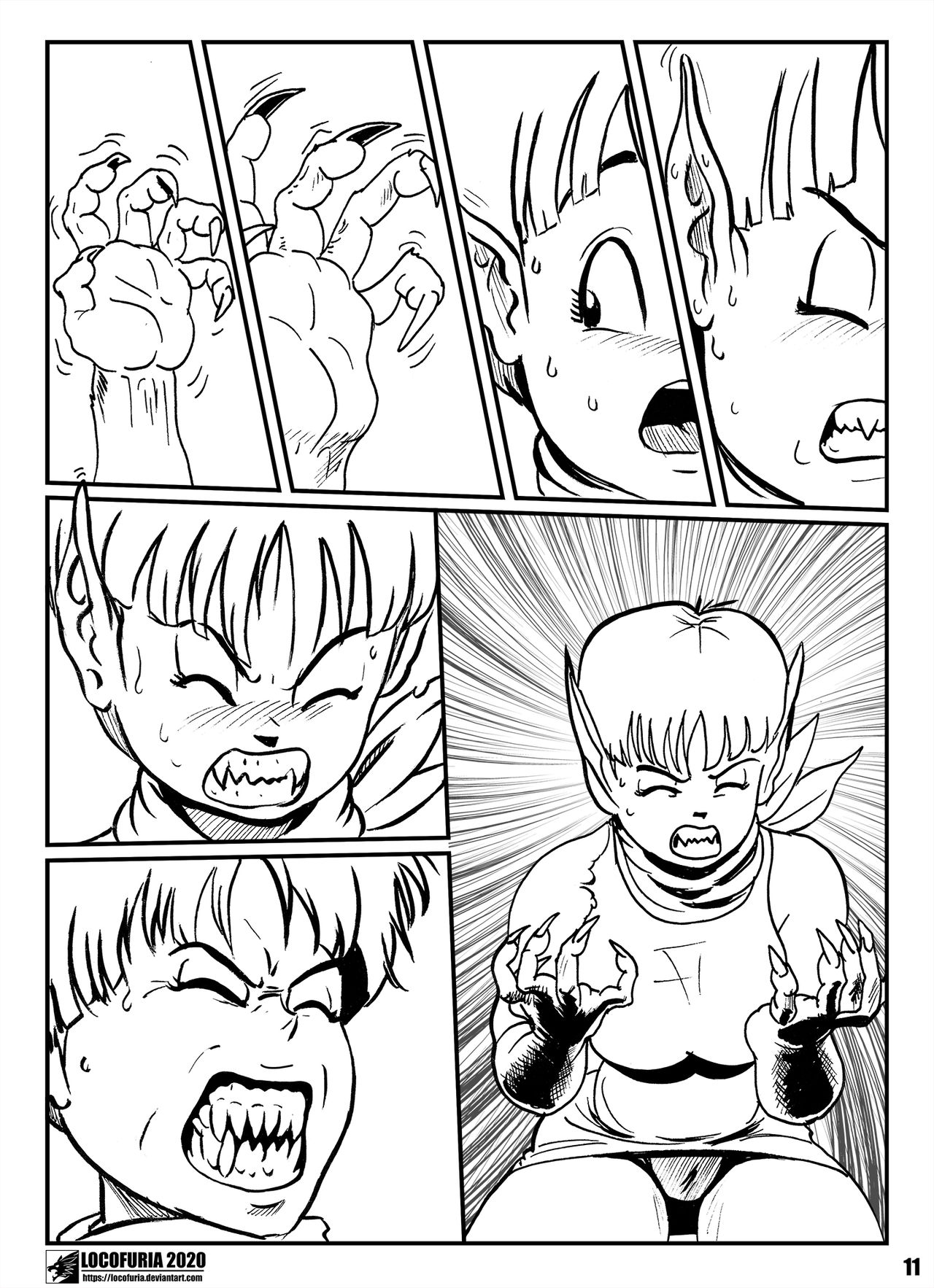 Lycanball: Girl's Night Out page 12 full