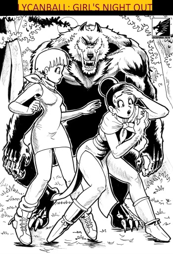 [Locofuria] Lycanball: Girl's Night Out (Dragon Ball Z) cover
