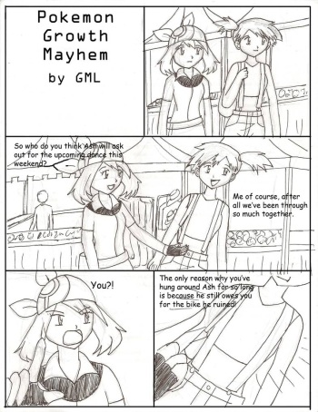 [GrandMasterLucilious] Pokemon Growth Mayhem Comic cover