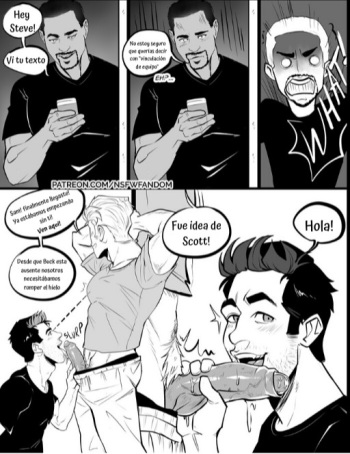 [thensfwfandom] Antman, Cap and Falcon Threesome (Avengers) [Spanish] cover