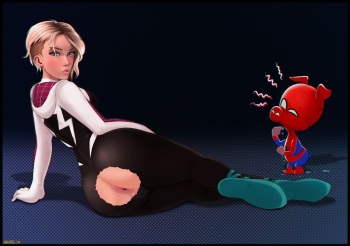 Gwen Stacy -Into the Spiderverse cover