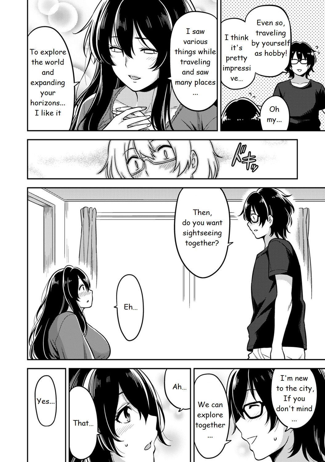Minpaku Batting!? ~Mainichi Bijo to Yukizuri Ecchi~ Ch. 2 page 2 full