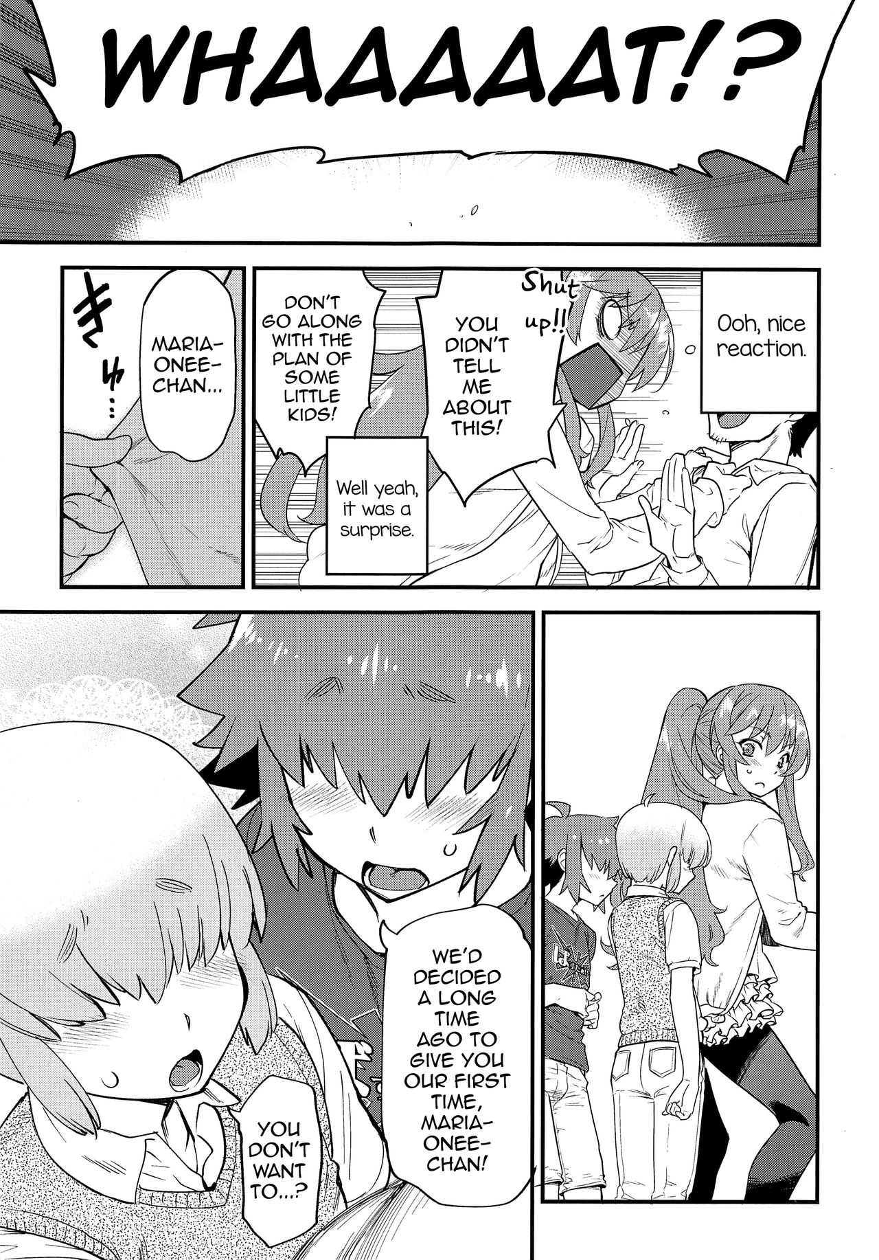 Tonari no Ochinpo ♂ Onee-san Zenpen page 5 full