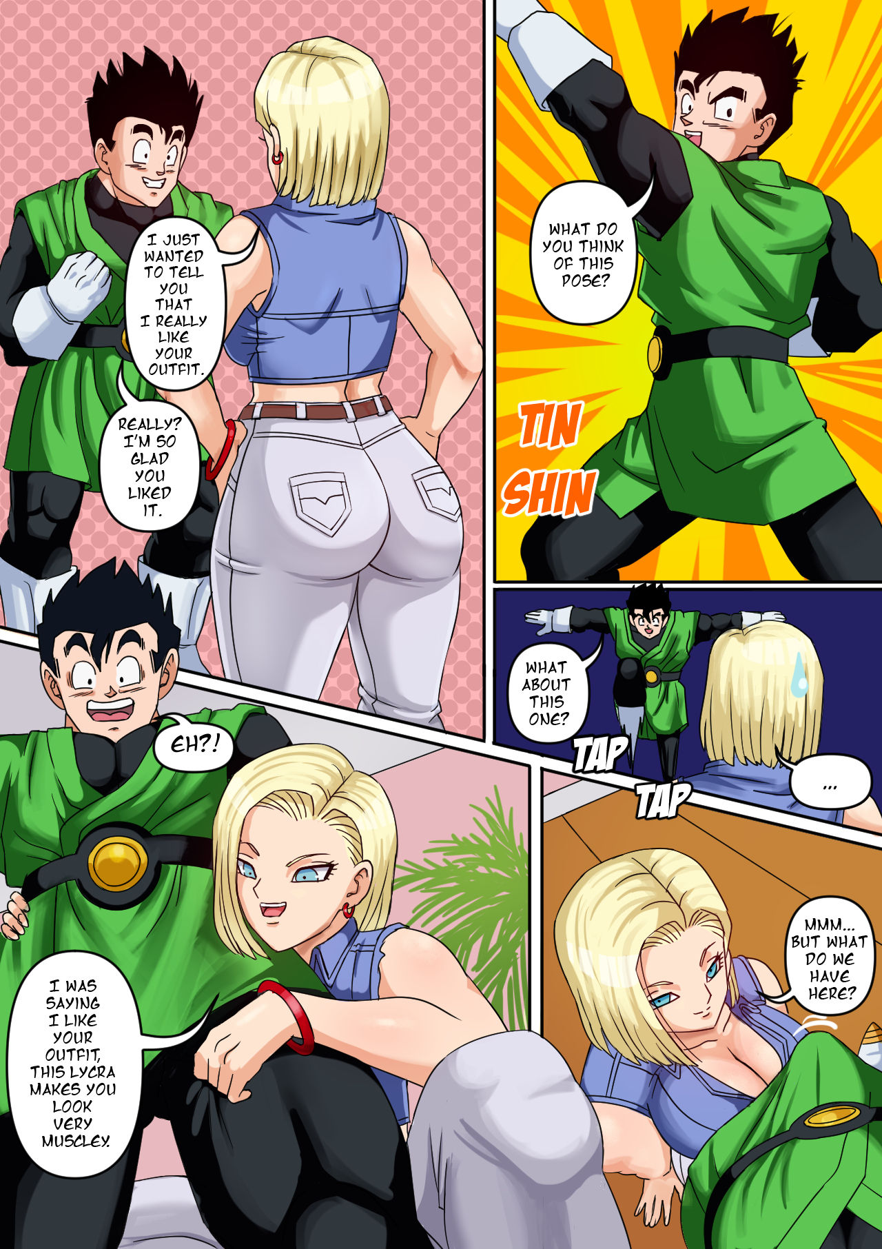 Android 18 & Gohan page 6 full