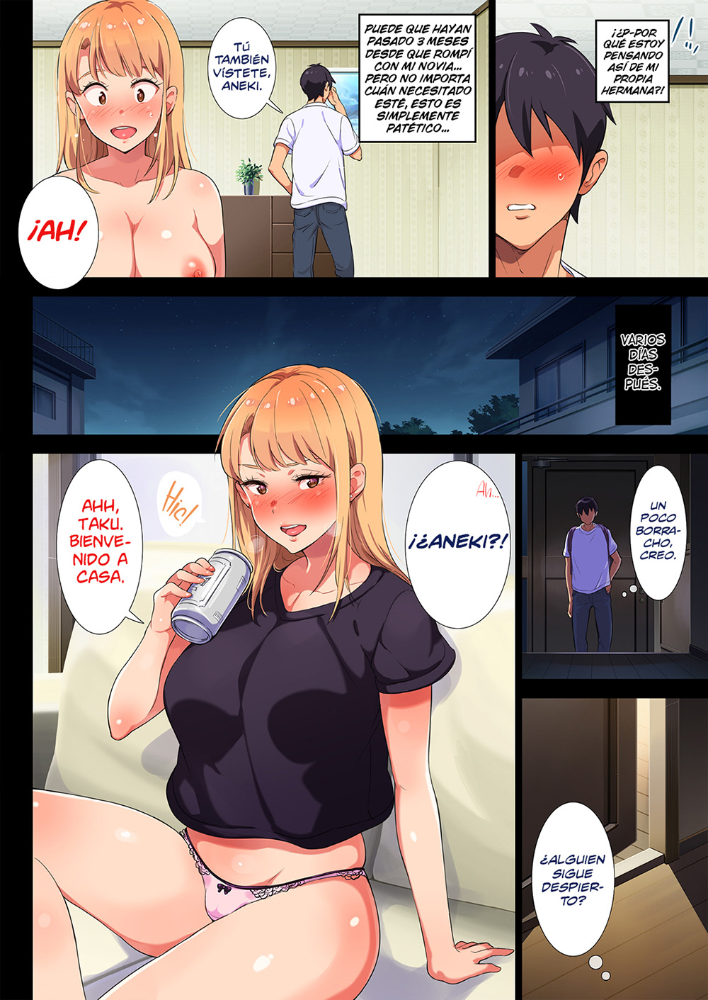 Ane wa Yanmama Junyuuchuu in Jikka page 6 full