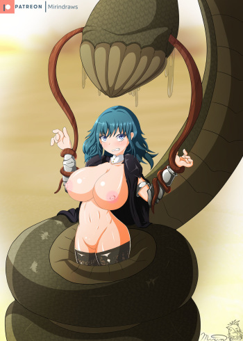 [Mirin] Byleth and Giant Crawler Σ(ﾟ口ﾟ;) (Fire Emblem: Three Houses) cover