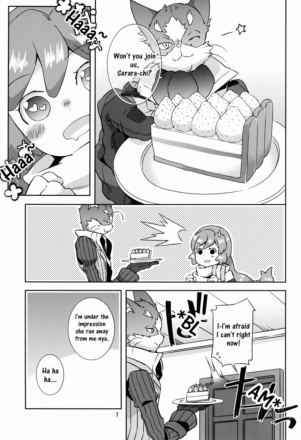 Seraracchi Itadakimasu Nyan | Don't mind if I do, Serara-chi! page 6 full