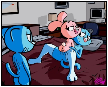 [Fourball] Watterson Family Quarantine Pastime (The Amazing World of Gumball) cover