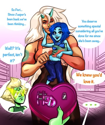 [XXXubbles] Jasper X Peridot X Lapis (Steven Universe) cover