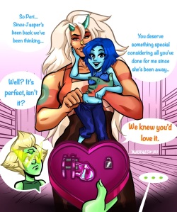 Jasper X Peridot X Lapis