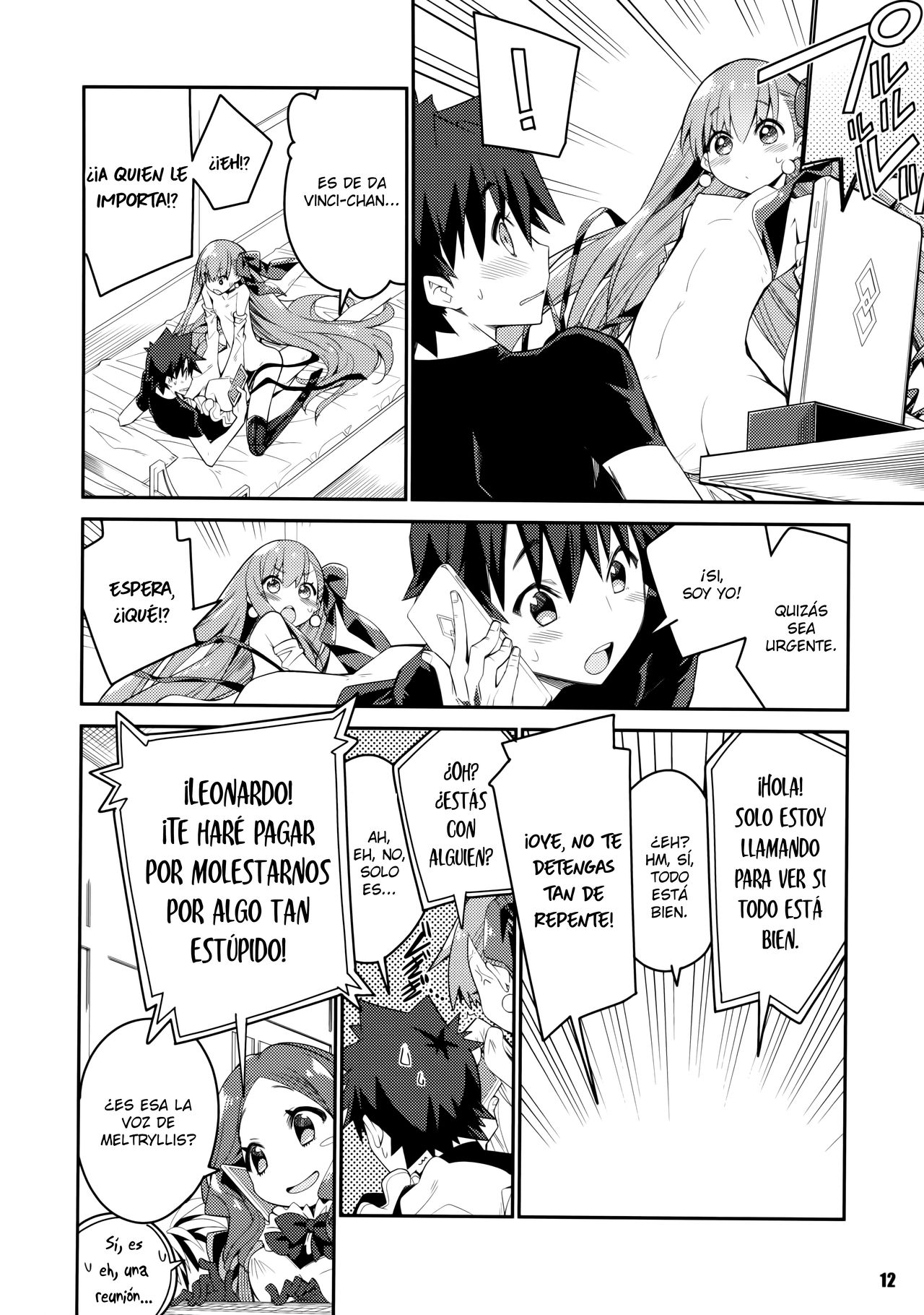 Sono Kuchimoto ni wa Kiiroi Bara to | Una Rosa Amarilla para esos Labios page 12 full