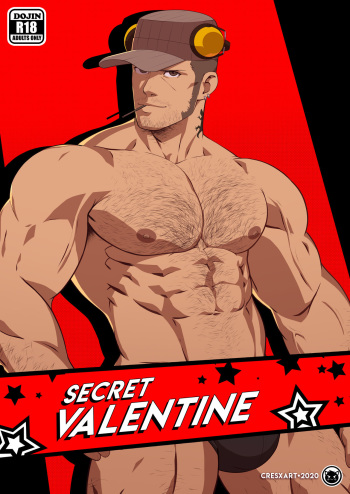 [Cresxart] Secret Valentine: P5 Comic (Textless) cover