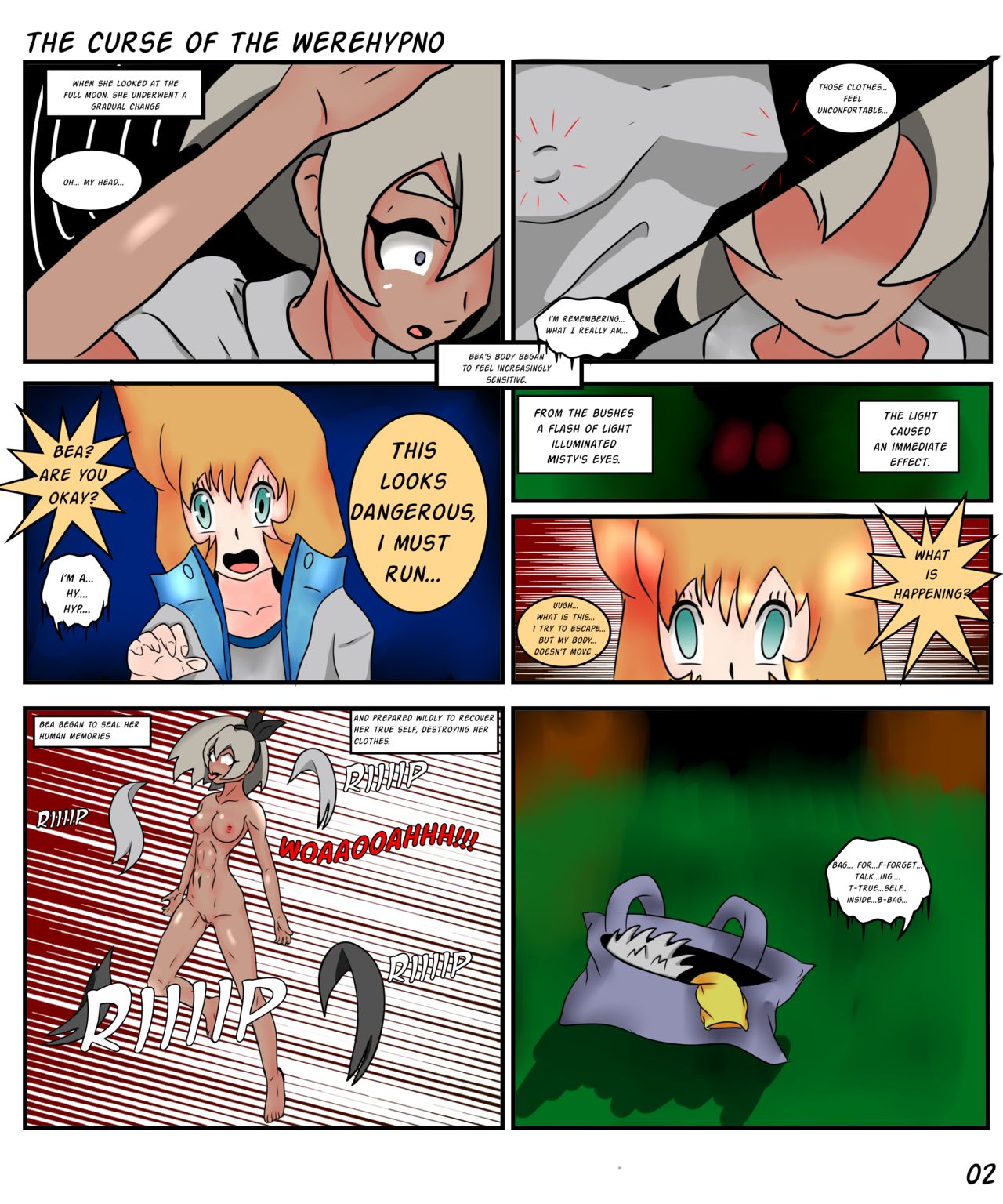 The Cruse of the Werehypno page 2 full