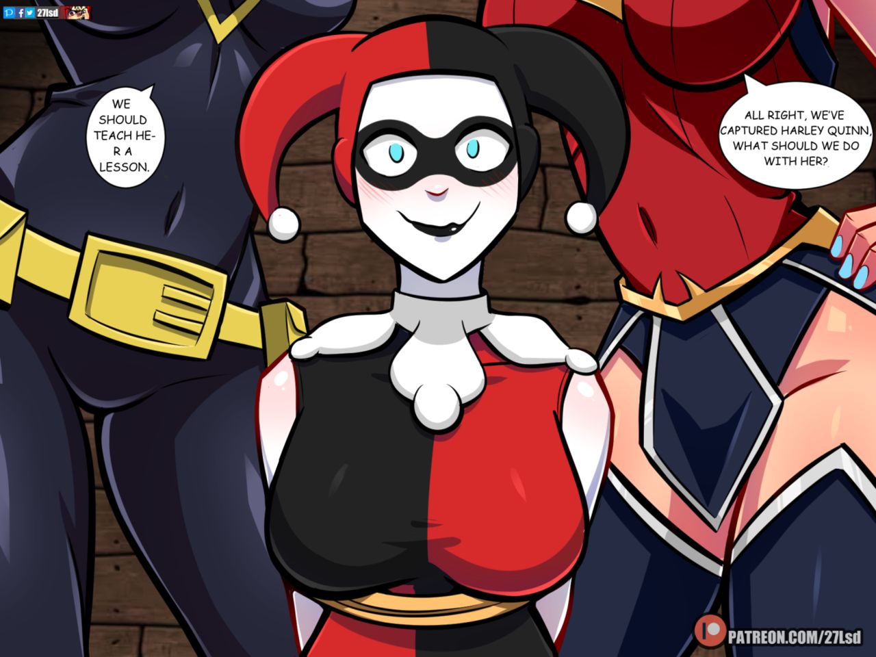 Bad Day for Harley Quinn page 1 full